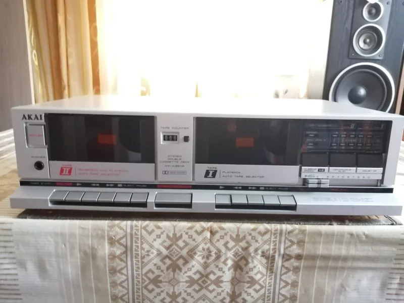 Casetofon Dublu Deck Akai HX A-351-W