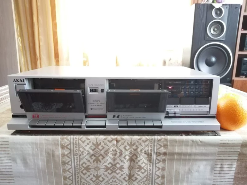 Casetofon Dublu Deck Akai HX A-351-W